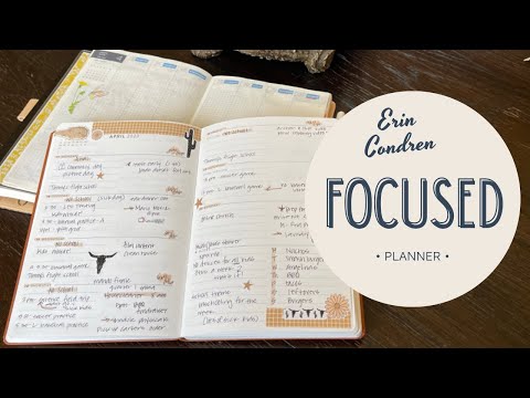 New Planner Chat! | Erin Condren Focused Planner | A5 Softbound