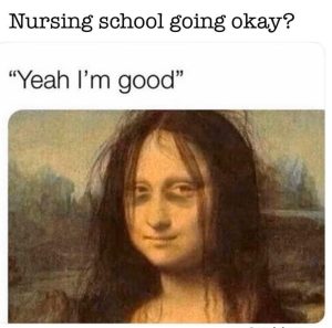 When nursing school is funny